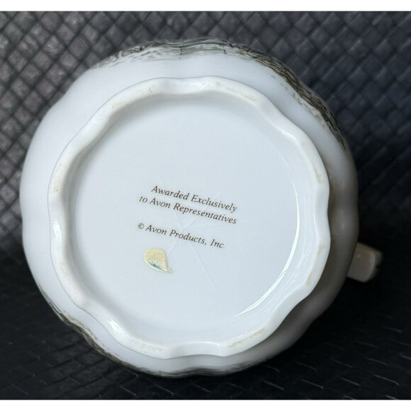 Vintage Avon China Pitcher And 4 Tea Cups  Water Mill Exclusive Reward - Picture 4 of 10